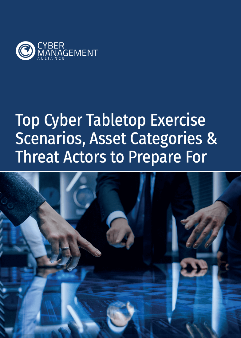 Cyber Tabletop Exercise Scenarios